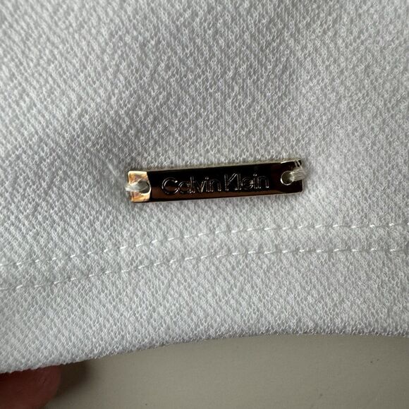 Calvin Klein Scoop Neck Tank Embellished Top Large - Picture 10 of 14